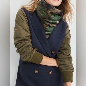 COPY - 🧣NWT Camo Pullover + Drawstring Bag- Veronica Beard X Powder Puff Collec…